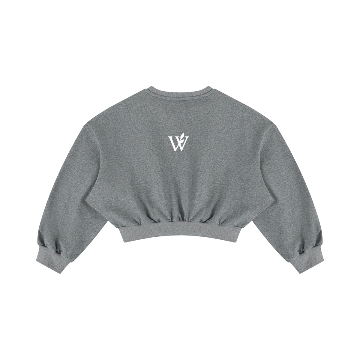 Women's Boxy Cropped Crewneck Sweatshirt