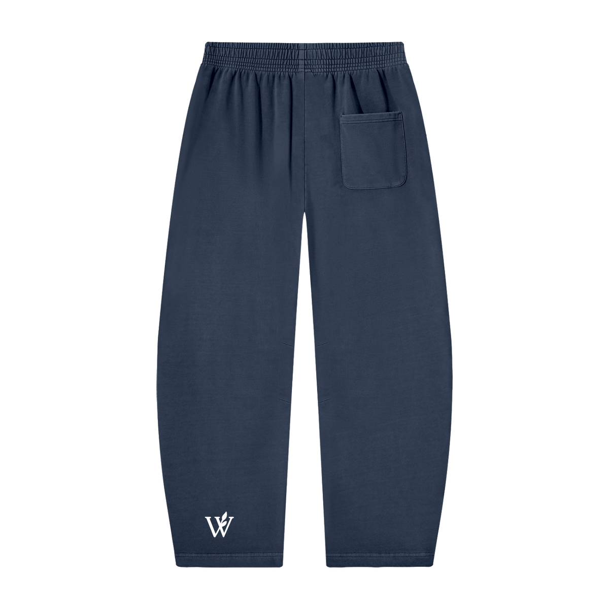 Unisex Vintage Washed Barrel Leg Sweatpants