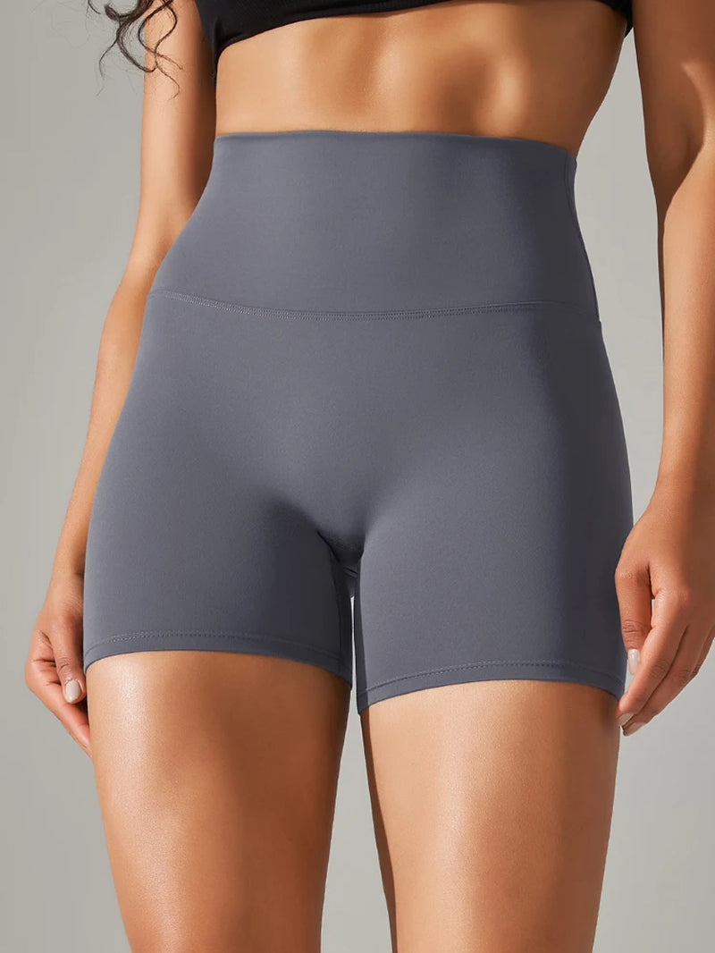 Elevate Your Workout with Our Women's High Waist Fitness Shorts - Squat Proof, Quick Dry, and Perfect for Every Season