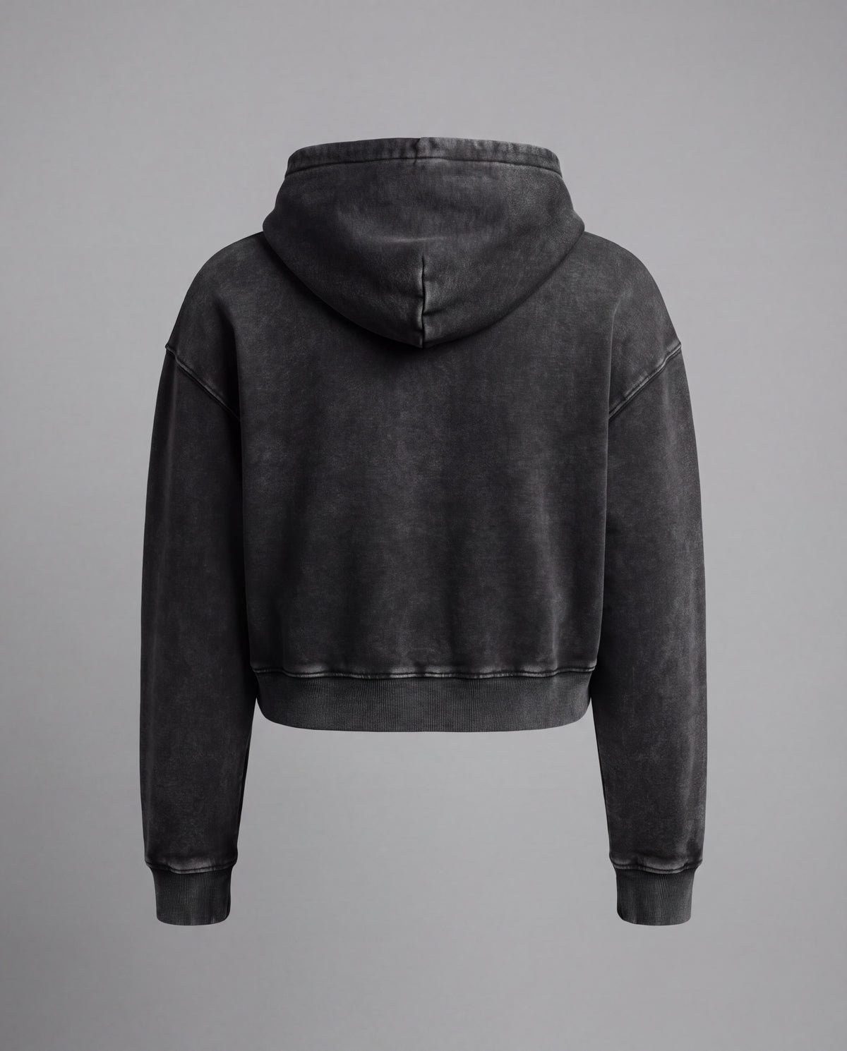 Women’s Mineral Washed Crop Hoodie