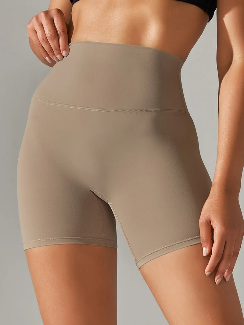 Elevate Your Workout with Our Women's High Waist Fitness Shorts - Squat Proof, Quick Dry, and Perfect for Every Season