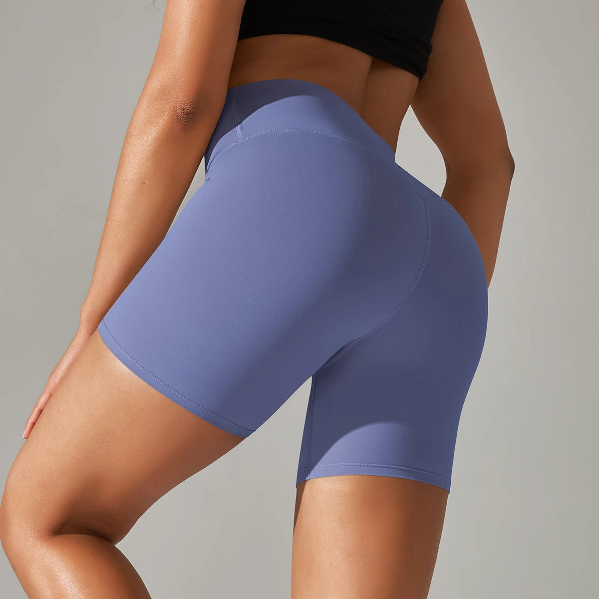 Elevate Your Workout with Our Women's High Waist Fitness Shorts - Squat Proof, Quick Dry, and Perfect for Every Season