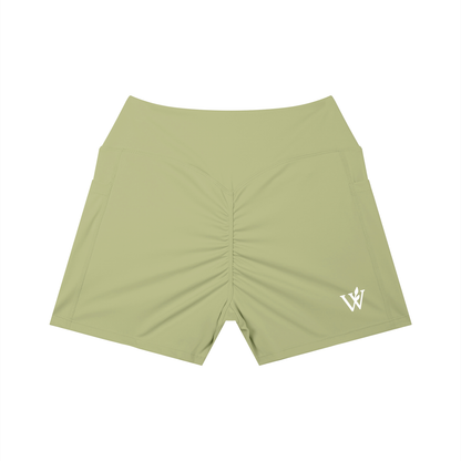 Women’s High Rise Pocket Yoga Shorts