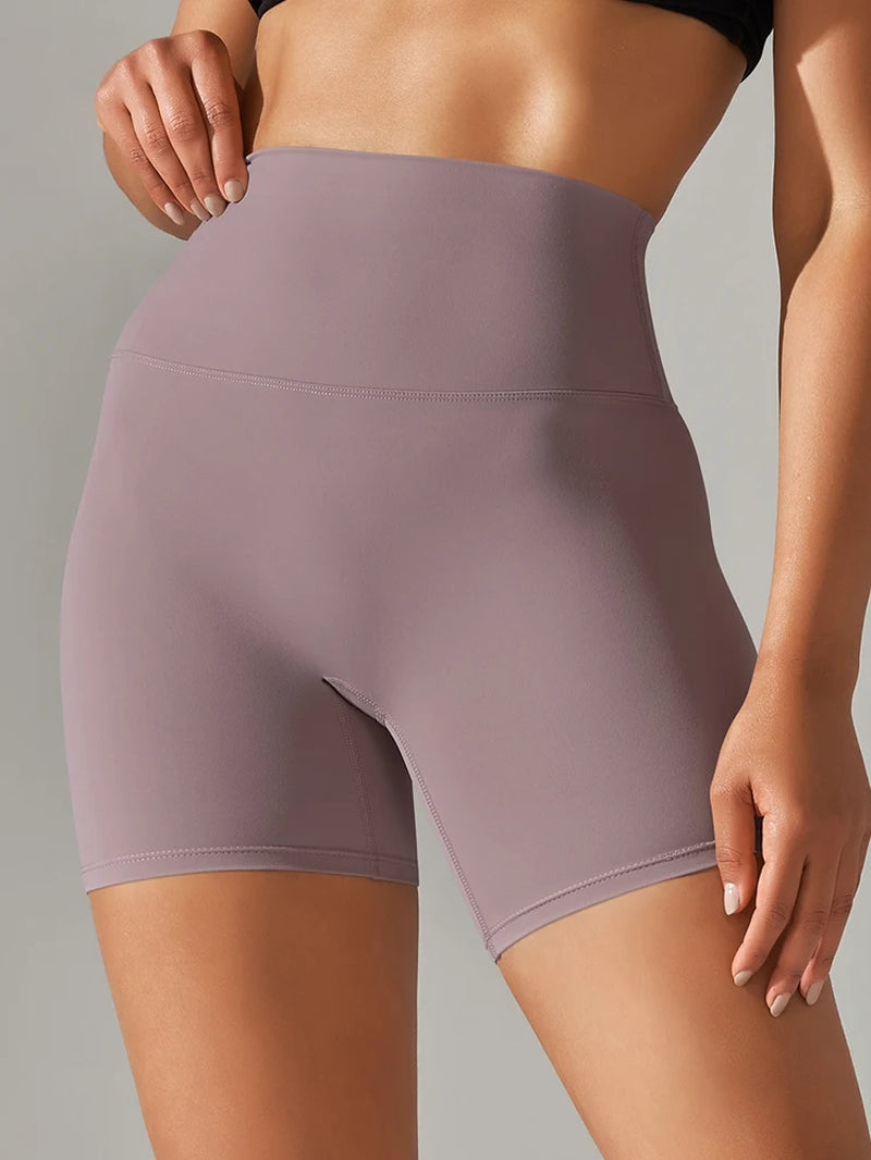 Elevate Your Workout with Our Women's High Waist Fitness Shorts - Squat Proof, Quick Dry, and Perfect for Every Season