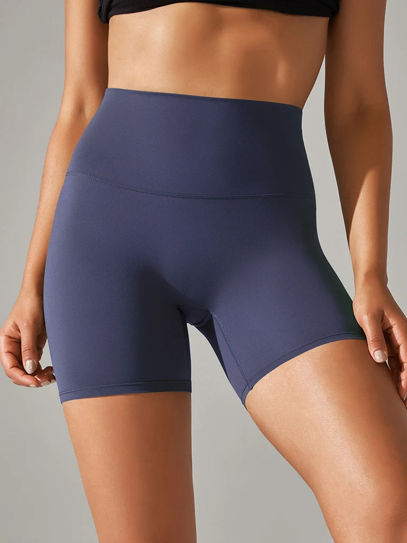 Elevate Your Workout with Our Women's High Waist Fitness Shorts - Squat Proof, Quick Dry, and Perfect for Every Season