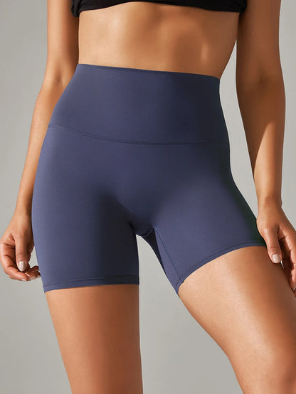 Elevate Your Workout with Our Women's High Waist Fitness Shorts - Squat Proof, Quick Dry, and Perfect for Every Season