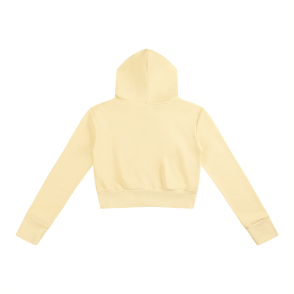 Women’s Slim Crop Full Zip Hoodie