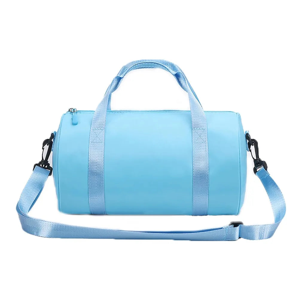 Solid Color Mini Gym Bag for Women Large Capacity Sports Bags Lightweight Waterproof Shoulder Bags P...