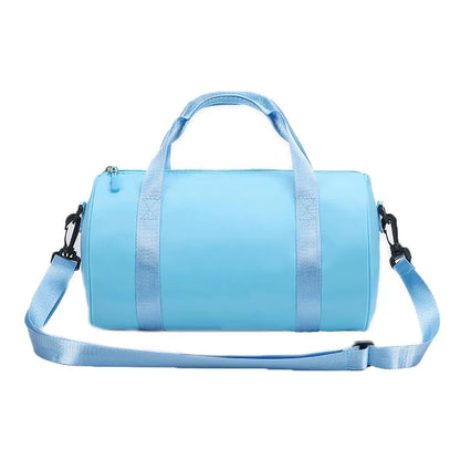 Solid Color Mini Gym Bag for Women Large Capacity Sports Bags Lightweight Waterproof Shoulder Bags P...