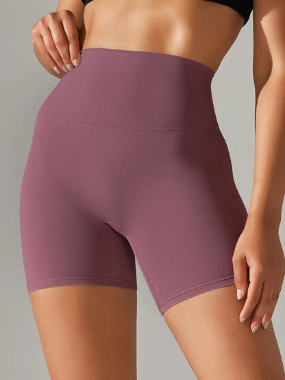 Elevate Your Workout with Our Women's High Waist Fitness Shorts - Squat Proof, Quick Dry, and Perfect for Every Season