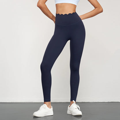 Yoga Pants Women Seamless Lotus Arc Workout Running Leggings High Waist Scrunch Butt Gym Leggings Ou...