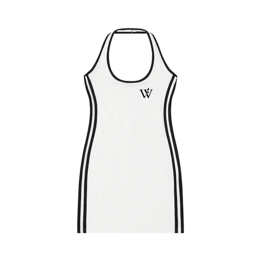 Women's Binding Tight Halter Dress