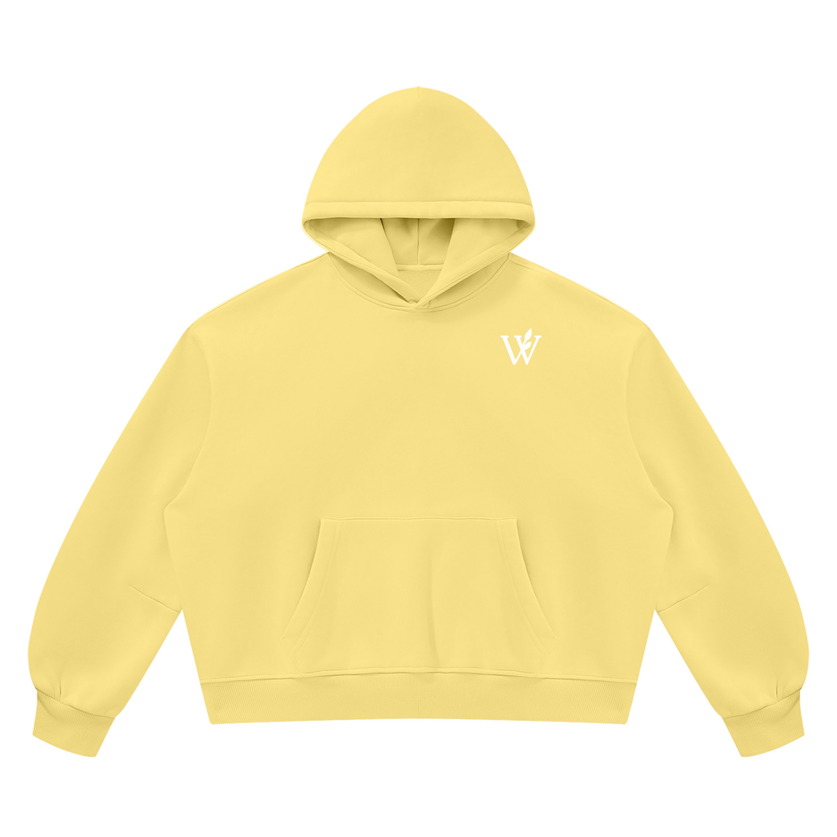 Unisex Vintage Wash Boxy Fleece Hoodie