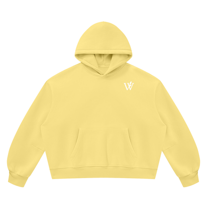Unisex Vintage Wash Boxy Fleece Hoodie