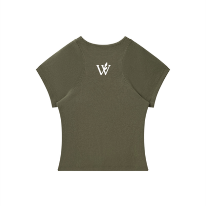 Women’s Slim Fit Paneling T-Shirt
