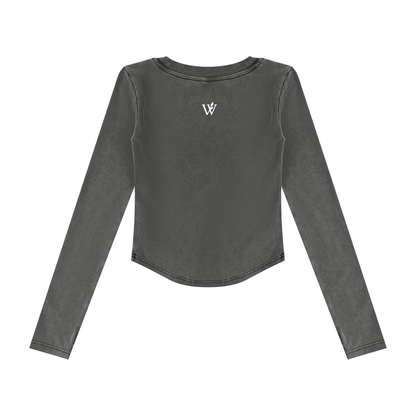 Women’s Vintage Wash Crop T-Shirt