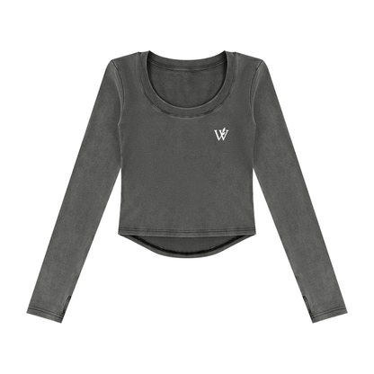 Women’s Vintage Wash Crop T-Shirt