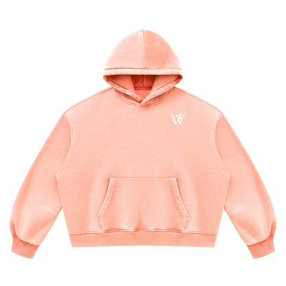 Unisex Vintage Wash Boxy Fleece Hoodie