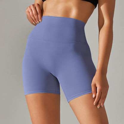 Elevate Your Workout with Our Women's High Waist Fitness Shorts - Squat Proof, Quick Dry, and Perfect for Every Season
