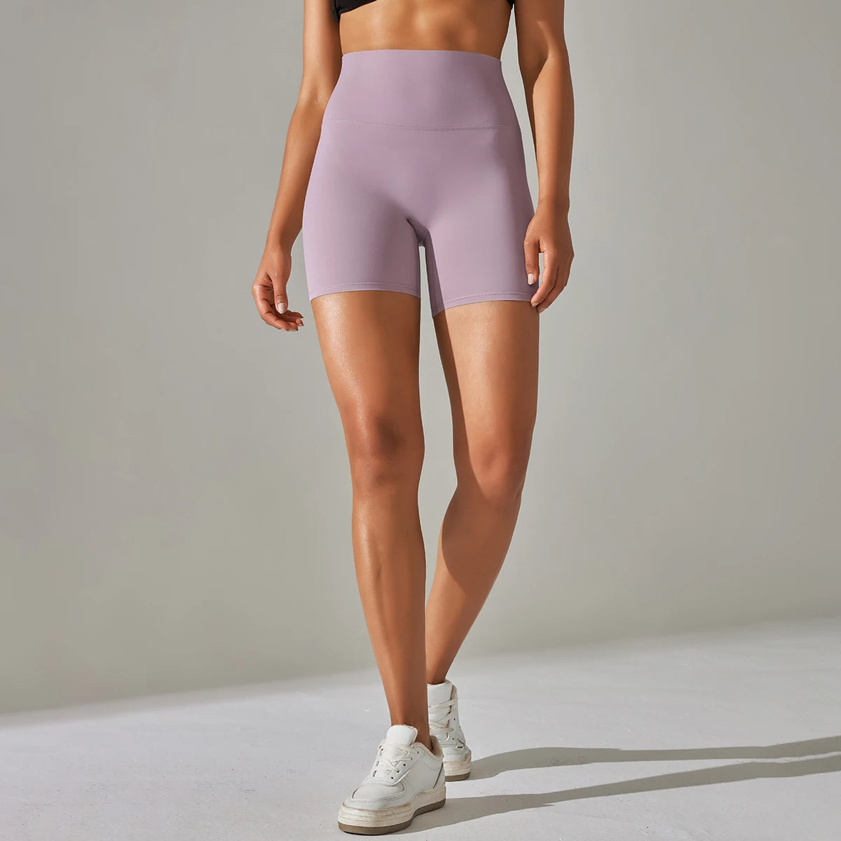 Elevate Your Workout with Our Women's High Waist Fitness Shorts - Squat Proof, Quick Dry, and Perfect for Every Season