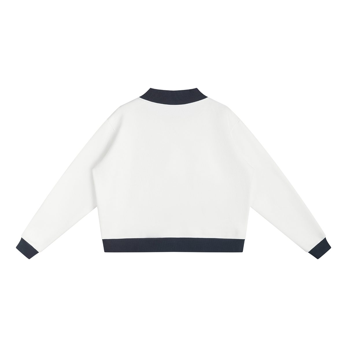 Women’s Mock Neck Crewneck Sweatshirt