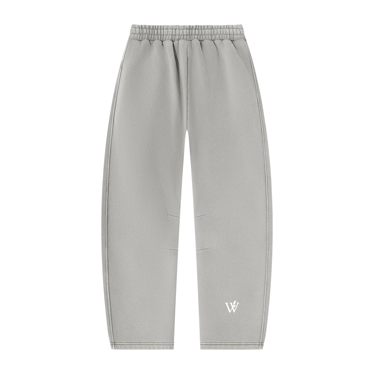 Unisex Vintage Wash Barrel Leg Fleece Sweatpants