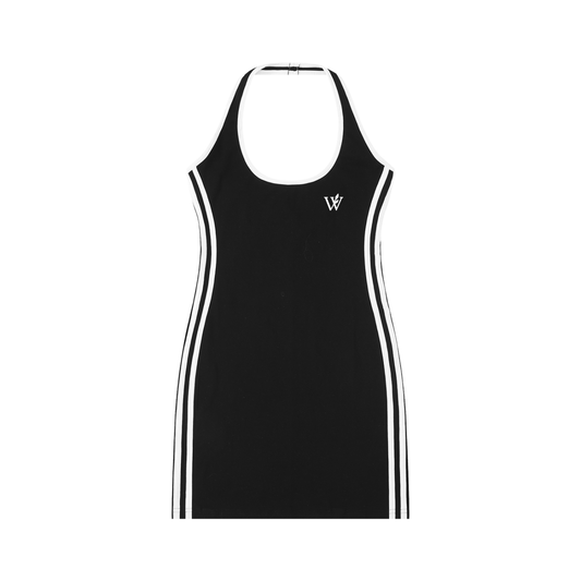 Women's Binding Tight Halter Dress