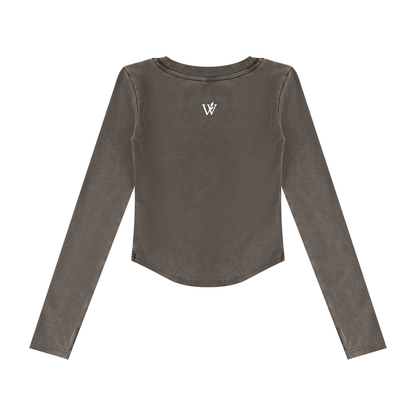 Women’s Vintage Wash Crop T-Shirt