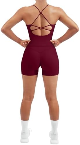 SUUKSESS Women 2 Piece Workout Sets Padded Tank Tops Tummy Control Leggings Gym Outfits