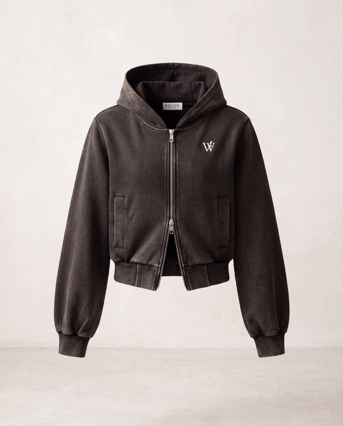 Women’s Vintage Wash Full Zip Hoodie