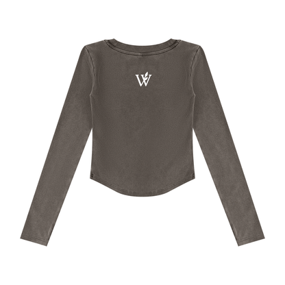 Women’s Vintage Wash Crop T-Shirt