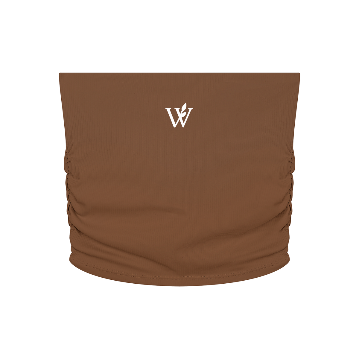 Women’s Ruched Cropped Yoga Tube Top