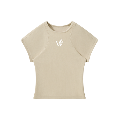 Women’s Slim Fit Paneling T-Shirt