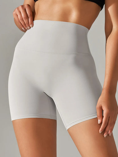 Elevate Your Workout with Our Women's High Waist Fitness Shorts - Squat Proof, Quick Dry, and Perfect for Every Season