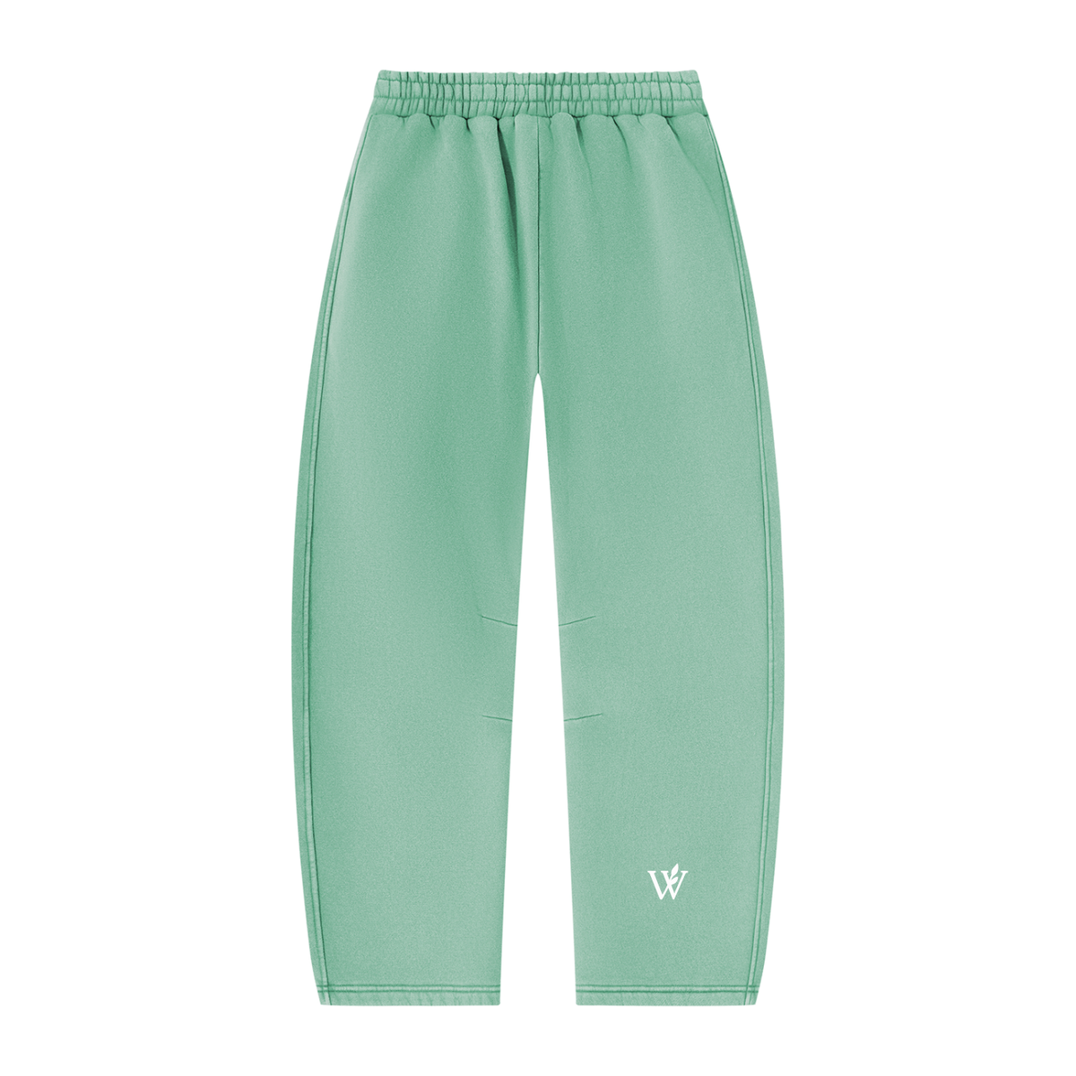 Unisex Vintage Wash Barrel Leg Fleece Sweatpants