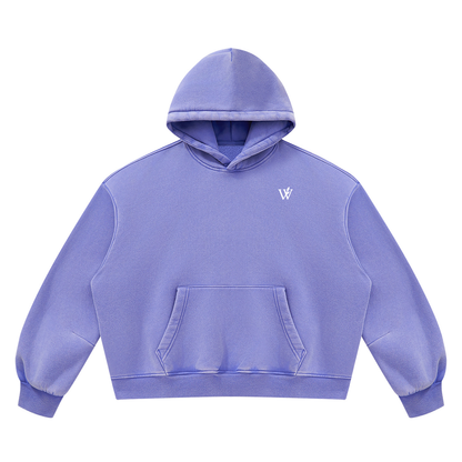 Unisex Vintage Wash Barrel Leg Fleece Sweatpants