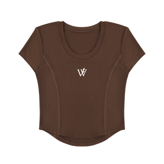 Women's Paneled Crop T-Shirt
