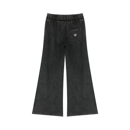 Women’s Mineral Wash Flared Leg Sweatpants