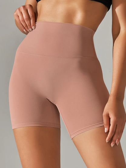 Elevate Your Workout with Our Women's High Waist Fitness Shorts - Squat Proof, Quick Dry, and Perfect for Every Season