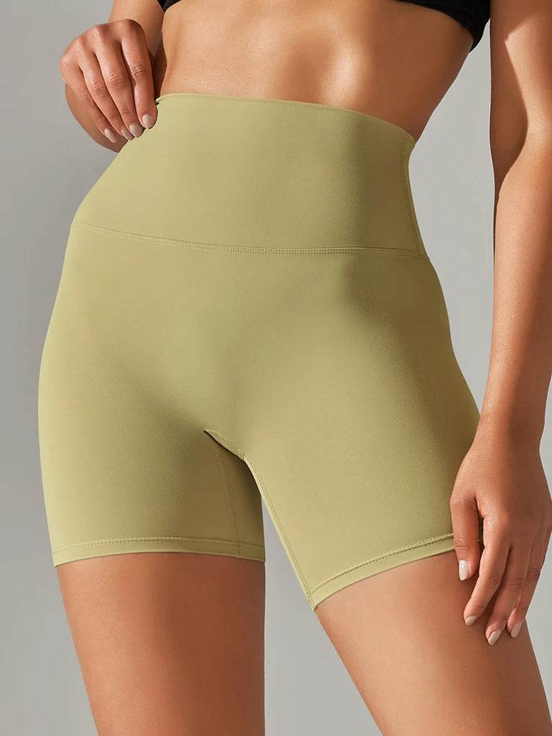 Elevate Your Workout with Our Women's High Waist Fitness Shorts - Squat Proof, Quick Dry, and Perfect for Every Season