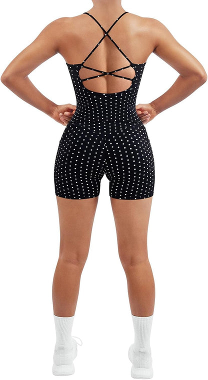 SUUKSESS Women 2 Piece Workout Sets Padded Tank Tops Tummy Control Leggings Gym Outfits