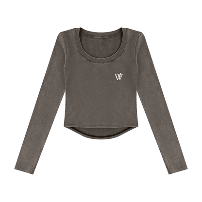 Women’s Vintage Wash Crop T-Shirt