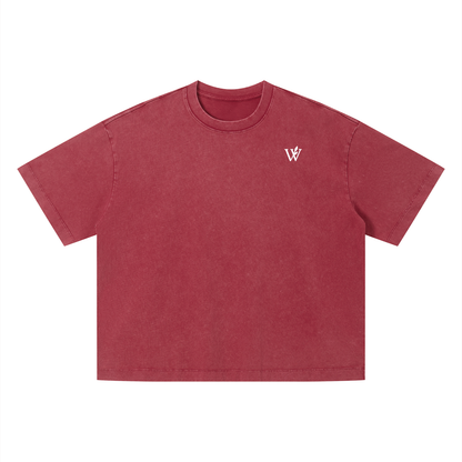 Unisex Vintage Wash Boxy T-Shirt