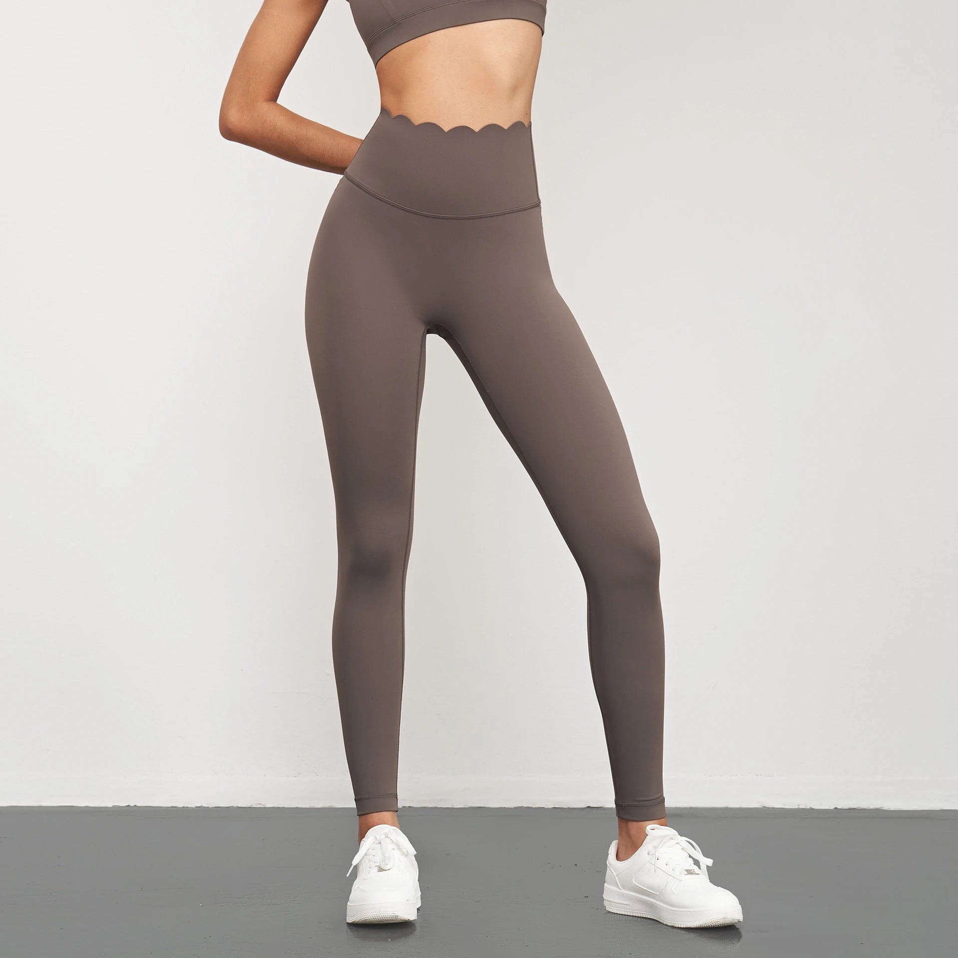 Yoga Pants Women Seamless Lotus Arc Workout Running Leggings High Waist Scrunch Butt Gym Leggings Ou...