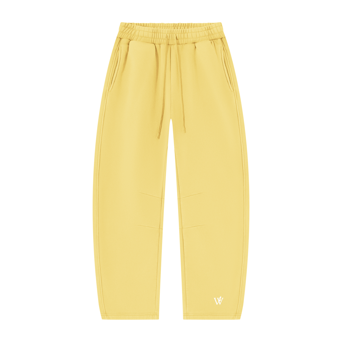Unisex Vintage Wash Barrel Leg Fleece Sweatpants