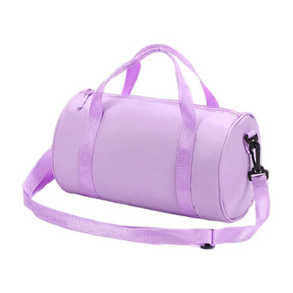 Solid Color Mini Gym Bag for Women Large Capacity Sports Bags Lightweight Waterproof Shoulder Bags P...