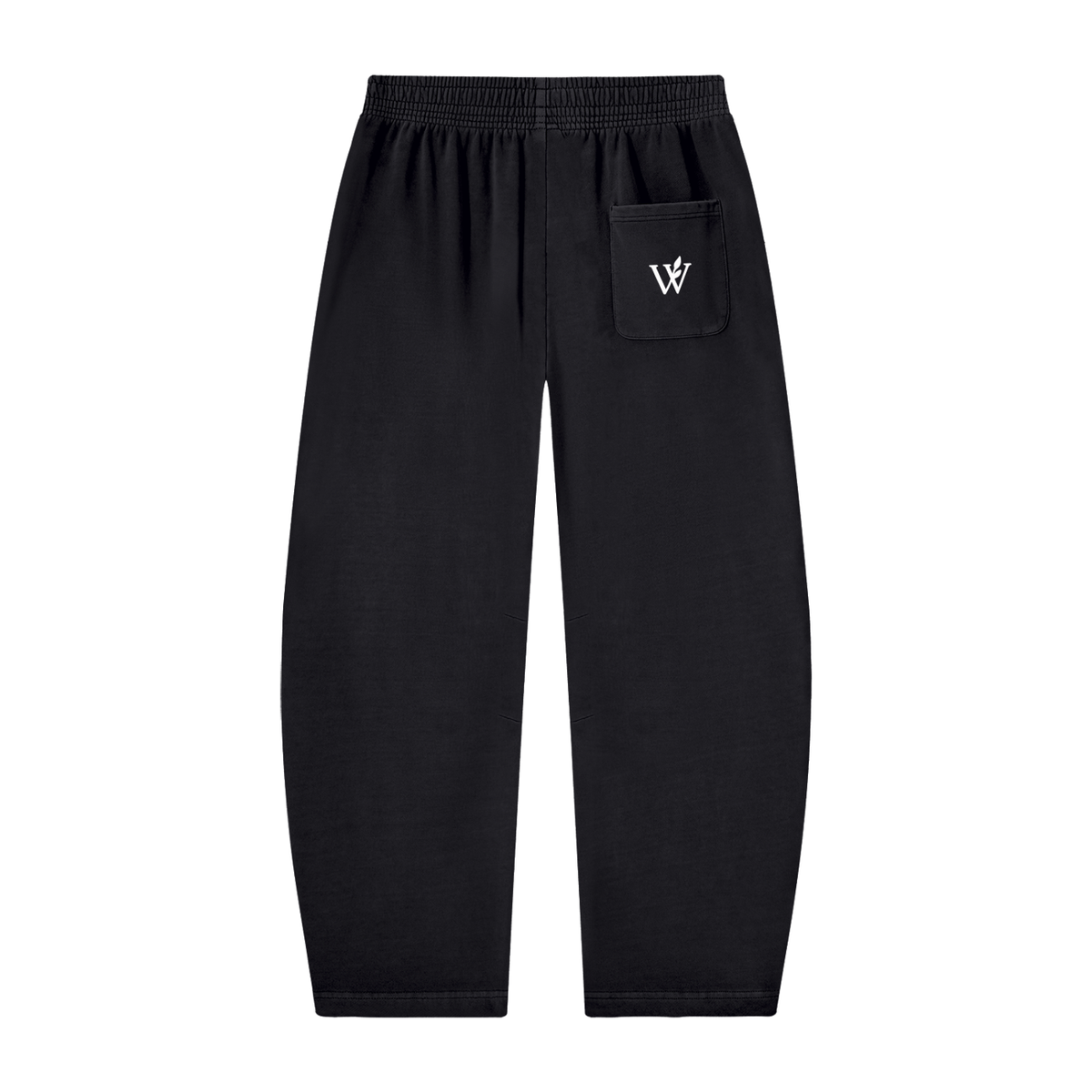 Unisex Vintage Washed Barrel Leg Sweatpants