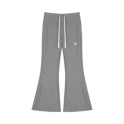 Women's Drawstring Flared Leg Pants