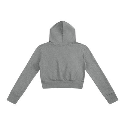Women’s Slim Crop Full Zip Hoodie