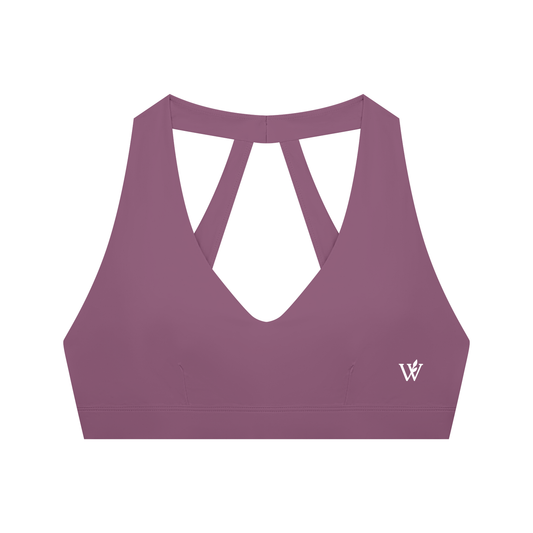 Women's Halter Cropped Sports Bra